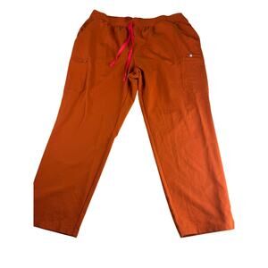 FIGS Orange Scrub Pants Size 4XL